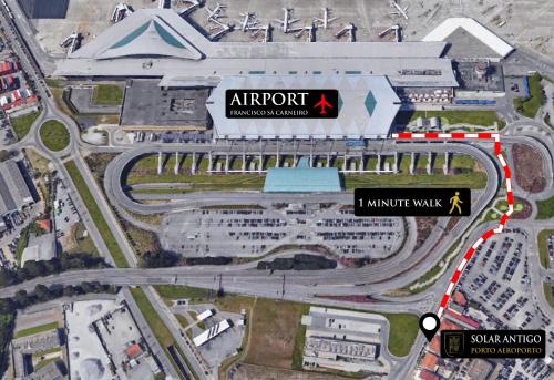 
Vista aerea di Solar Antigo Porto Aeroporto
