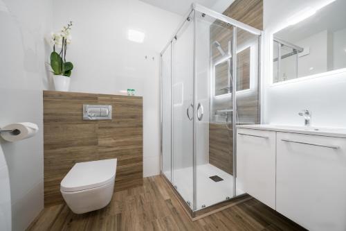 Kúpeľňa v ubytovaní Flow Apartments Toruń