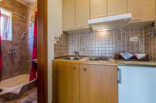 Koupelna v ubytování Apartments in Crikvenica 39516