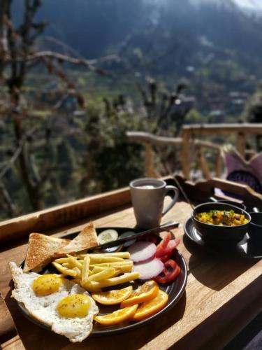 Jídlo v chaty nebo okolí