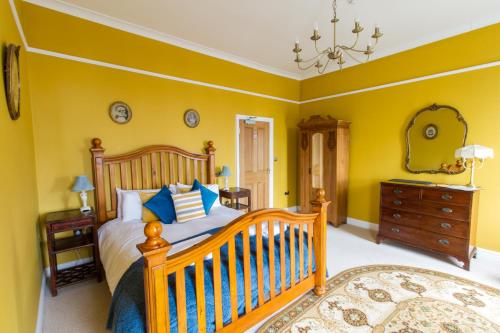 Кровать или кровати в номере The Portland Guesthouse