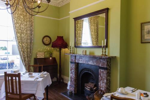 Гостиная зона в The Portland Guesthouse