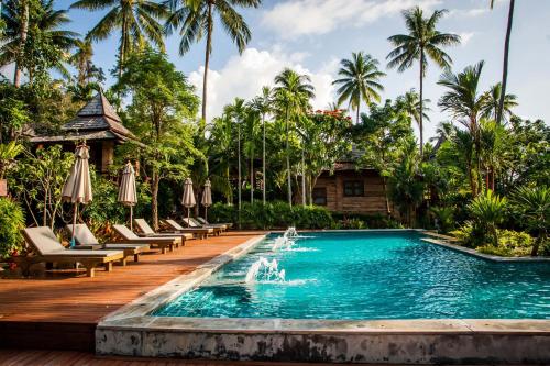 a pool at the resort at Aonang Phu Pi Maan Resort & Spa in Ao Nang Beach