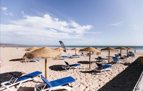 Plage de l'hôtel ou située à proximité