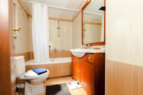 Koupelna v ubytování Villa Mellia