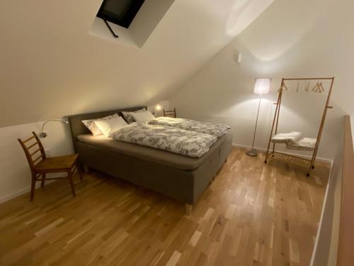 Postel nebo postele na pokoji v ubytování Zachhof Niederleierndorf