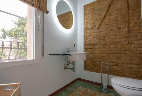 Koupelna v ubytování VILLA DEL RIU