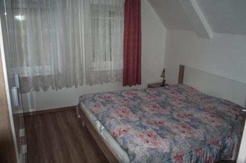 Postel nebo postele na pokoji v ubytování Pension Muldental Großbothen