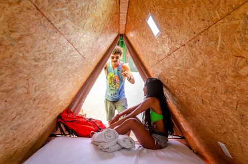 Tetamu yang menginap di Clan.Destino Hostel