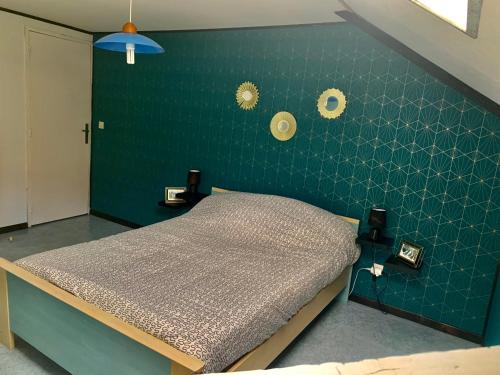Postelja oz. postelje v sobi nastanitve Aucairn