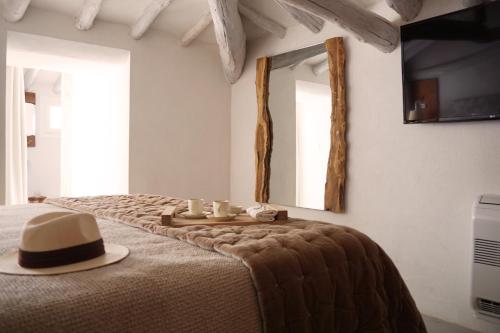 Postel nebo postele na pokoji v ubytování Hacienda Fresneda María by Real Spain Hotels Adults Recommended