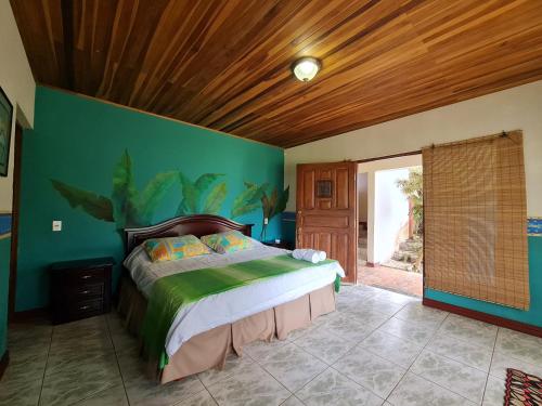 Ένα ή περισσότερα κρεβάτια σε δωμάτιο στο Villas Valle Bello