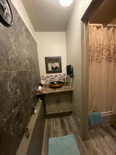 Televisyen dan/atau pusat hiburan di Guesthouse Austria