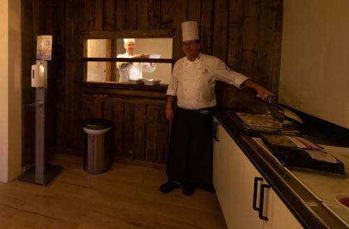 Kuchyň nebo kuchyňský kout v ubytování Aurora Borealis Observatory