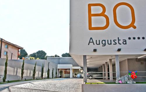 aba australia sign on the side of a building at BQ Augusta Hotel in Palma de Mallorca