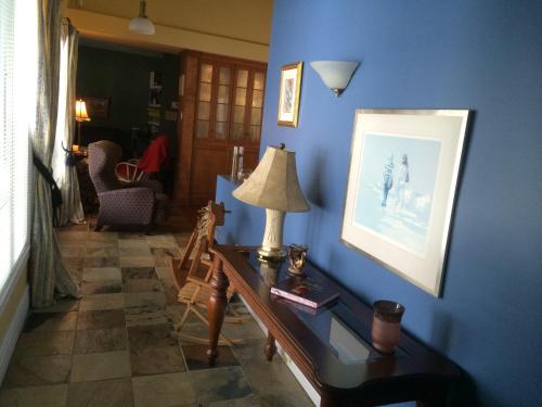 Posezení v ubytování B&B Aux Deux Pignons