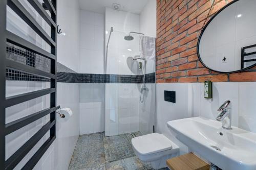 Ένα μπάνιο στο Apartamenty Bema4 Sopot