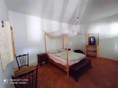 Postel nebo postele na pokoji v ubytování Bergamo home