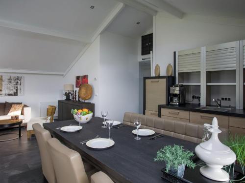 Η κουζίνα ή μικρή κουζίνα στο Terrace Apartment in Kattendijke