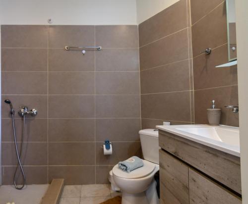 A bathroom at Just For Two