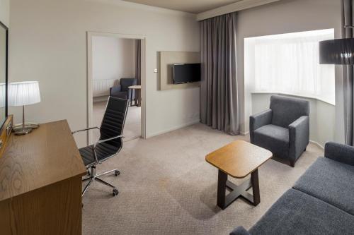 Μια τηλεόραση ή/και κέντρο ψυχαγωγίας στο Crowne Plaza Solihull by IHG