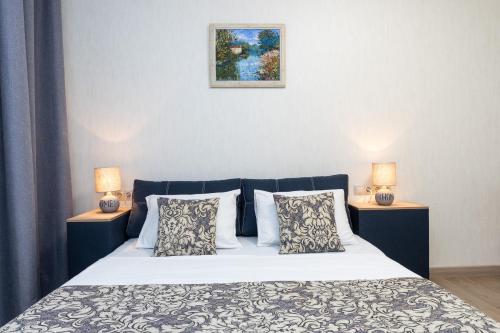 Cama o camas de una habitación en Apartments Riviera