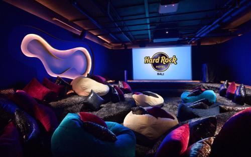 Posezení v ubytování Hard Rock Hotel Bali