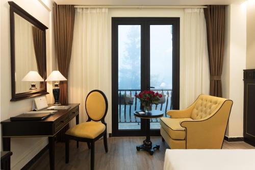 Posezení v ubytování Hotel Sapa Square Affiliated by Melia