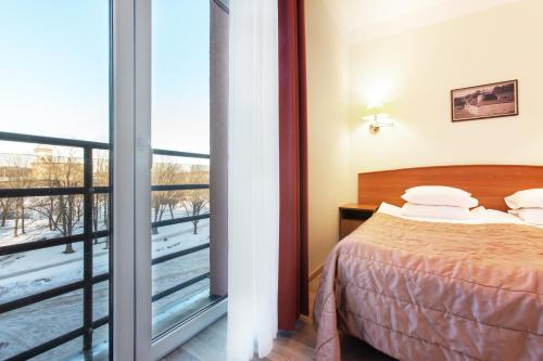Cama o camas de una habitación en Narva Hotell & Spaa