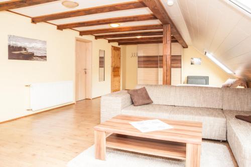 Ruang duduk di Gästezimmer & Appartement Elskop
