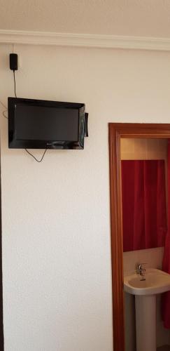 TV o dispositivi per l'intrattenimento presso Pension Salamanca