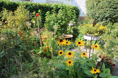 Giardino di FeWo "Regnitztraum" in Forchheim - 3-Zimmer-Apartment - 2 Schlafzimmer