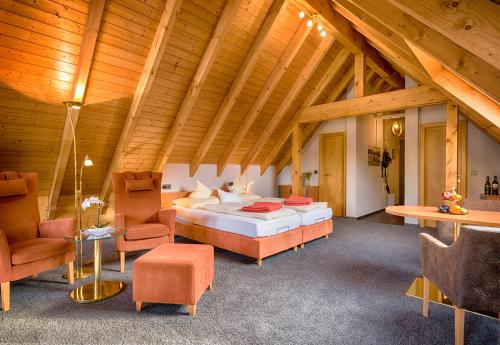 Posezení v ubytování Ferien Residenz Bergfried