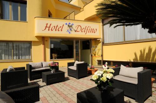 Posezení v ubytování Hotel Delfino