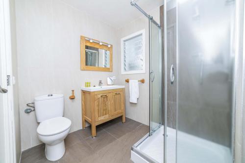 Ένα μπάνιο στο Apartamento Vista Brava