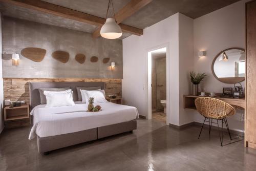 Posteľ alebo postele v izbe v ubytovaní Enorme Maya Beach Hotel-Adults Only