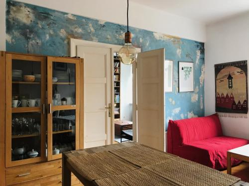 Posedenie v ubytovaní Tenement Apartment 90m2 City Center