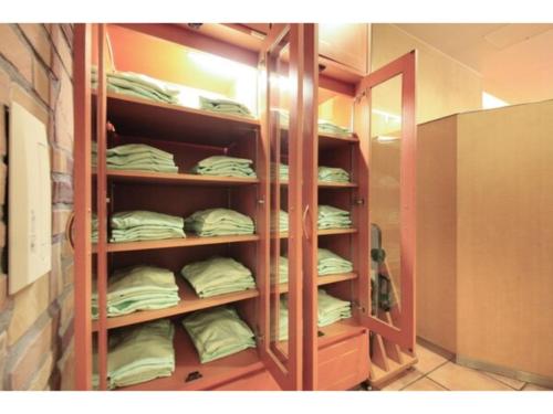 Palanda nebo palandy na pokoji v ubytování R&B HOTEL HIGASHI NIHONBASHI - Vacation STAY 14017v