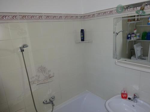 Kylpyhuone majoituspaikassa Deluxe szoba
