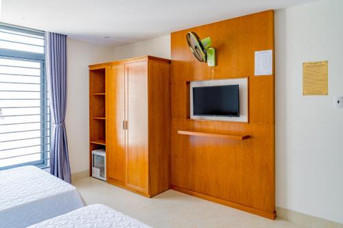 TV a/nebo společenská místnost v ubytování Bach Duong Hotel