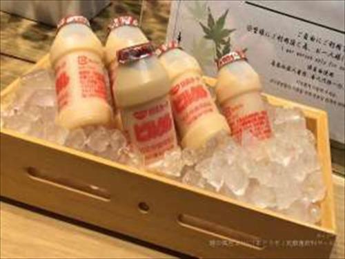 a box filled with bottles of ice and snow at Dormy Inn Hiroshima in Hiroshima