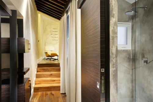 Een badkamer bij Relais Orso