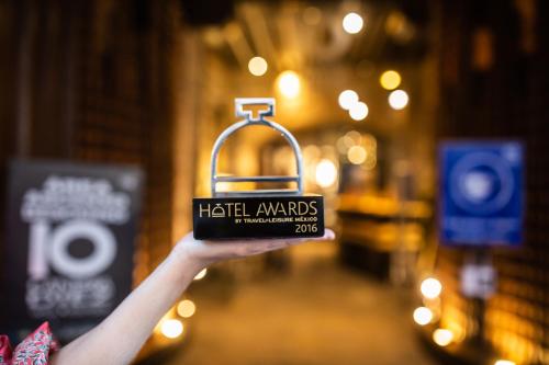 Certifikát, hodnocení, plakát nebo jiný dokument vystavený v ubytování Cantera 10 Hotel Boutique