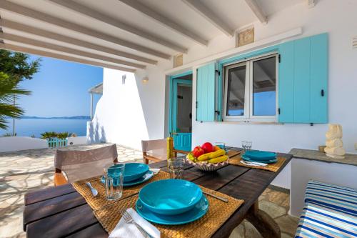 Χώρος καθιστικού στο Aegean Dream Apartments 