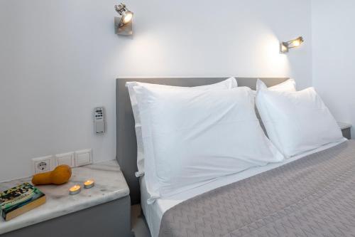Ένα ή περισσότερα κρεβάτια σε δωμάτιο στο Aegean Dream Apartments 