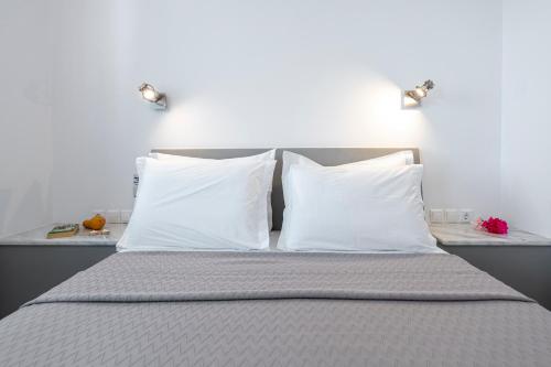 Ένα ή περισσότερα κρεβάτια σε δωμάτιο στο Aegean Dream Apartments 