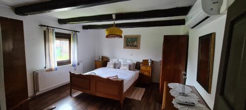 Postel nebo postele na pokoji v ubytování Holiday home Pustodol