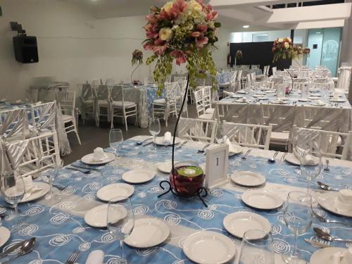 Restaurace v ubytování Chiapas Hotel Express, Tuxtla Gutierrez