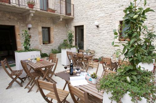 En restaurant eller et andet spisested på Residence San Martino
