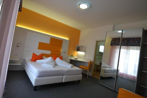 Hotel Augustaにあるベッド
